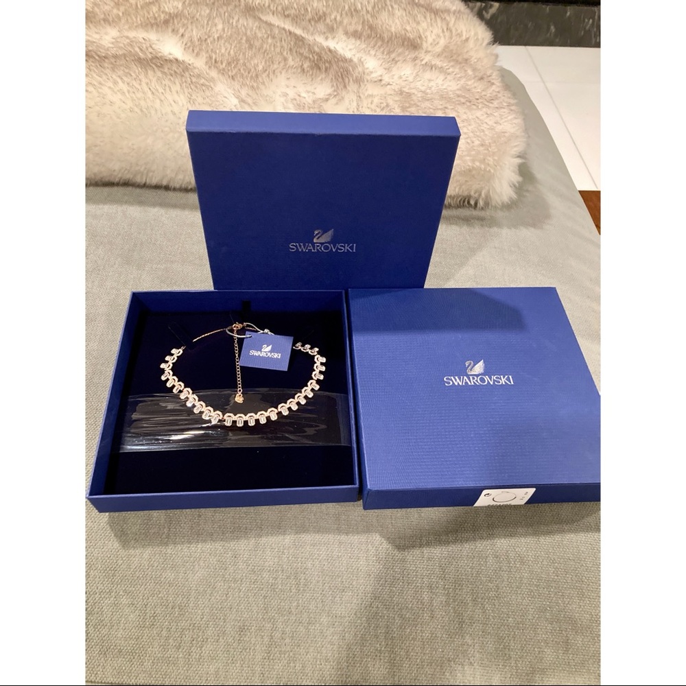 Swarovski Silver Crystal Necklace - Picture 2 of 6